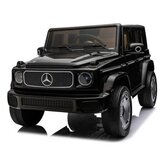  Džip 4x4 na akumulator Mercedes CONCEPT EQG sa mekim gumama i kožnim sedištem - Crni Cene