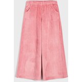 Sinsay Topli samtski wide leg hlače s flis podstavom | shoptok.hr