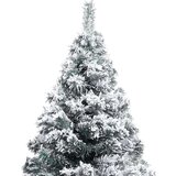  Umestno božično drevo Zelena 150 cm PVC, jeklo in plastika | Shoptok.si