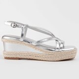 Leindia Espadrile 102971 Srebrna Cene