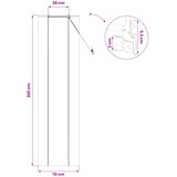 Rolo zavjesa Prirodna 70 x 220 cm Bambus | shoptok.hr