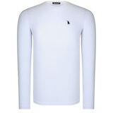 Dewberry T8588 BIKE COLLAR MEN'S SWEATSHIRT-PLAIN WHITE | Shoptok.si