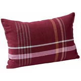 Hübsch crveni pamučni jastuk Sarah, 60 x 40 cm