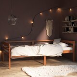 Maison Chic Posteljni okvir - Enojna postelja - Postelja za odrasle medeno rjav iz trdne borovine 90x200 cm-J8819, (21761341) | Shoptok.si