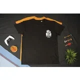 powered by coffee - unisex majica crna
