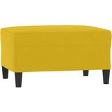  4-dijelni set sofa s jastucima žuti baršunasti | Eponuda.com