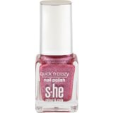 s-he colour&style quick'n crazy lak za nokte – 323/819 7 ml | ePonuda.com