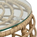  3-dijelni bistro set od poliratana boja hrasta | shoptok.hr