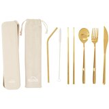 Premier Housewares Pribor 6 kom od nehrđajućeg čelika u zlatnoj boji Mimo – | shoptok.hr