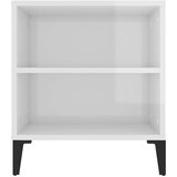 TV ormarić sjajni bijeli 102 x 44,5 x 50 cm konstruirano drvo | Eponuda.com