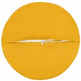  Jastuk s jastukom HEERLEN 2 kom. Svijetlo žuta Tkanina - Svjetložuta Ø 40 cm 2 | shoptok.hr