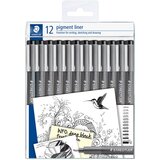  za tehničko crtanje pk12 pigment liner staedtler 308-9 tb12 blister | Shoptok.si