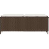 vrtna klop z blazino, 110x30x40,5 cm | Shoptok.si