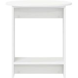  Bocni stol Bijeli 50 x 39 5 x 55 cm Konstrukcijsko drvo | shoptok.hr