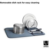 Umbra Modra tekstilna odcejalna podloga 61x46 cm Udry – | Shoptok.si