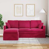 SOFA Vinska crvena 198 x 134 x 80 cm Baršun | shoptok.hr
