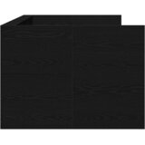 Krevet na dan Crni hrast 75 x 190 cm Konstruirano drvo | Eponuda.com