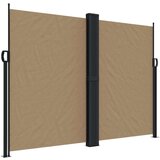  Bočna tenda na uvlačenje smeđesiva 180x1200 cm | shoptok.hr