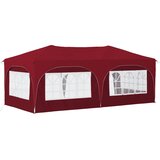  Rastezljivi šator za zabave 575 x 288 x 245 cm Tamno crvena | Eponuda.ba