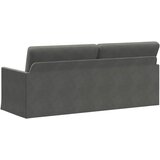 SOFA za 3 osobe Tamnosiva 190 x 81 x 82 cm Kordura tekstil | shoptok.hr