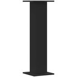  Stalci za zvučnike 2 kom crni 30x30x95 cm konstruirano drvo | shoptok.hr