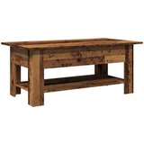 vidaXL Klubska mizica starinski les 102x55x42 cm inženirski les | Shoptok.si