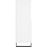  Visoka komoda bijela 60x36x110 cm od konstruiranog drva | Eponuda.ba