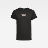 G-star T-shirt - Chest text graphic r t black | shoptok.hr