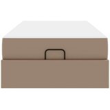  Posteljni okvir z vzmetnico Kapučino 100 x 200 cm Umetna koža, (5000069770) | Shoptok.si
