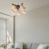  Brilagi - LED Plafonski luster ANTHONY 5xE14/40W/230V hrast orah/bež | Eponuda.com
