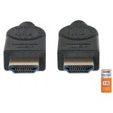 Manhattan Kabel 354837 HDMI z Ethernetom 1 m črn | Shoptok.si