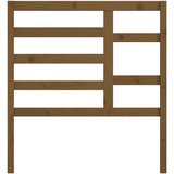 Posteljno vzglavje medeno rjavo 81x4x104 cm trdna borovina, (20644898) | Shoptok.si