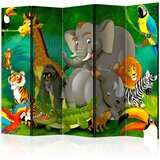  Paravan u 5 dijelova - Colourful Safari II [Room Dividers] 225x172 | shoptok.hr