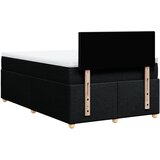  Krevet s oprugama i madracem crni 120 x 200cm od tkanine | shoptok.hr
