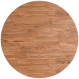 vidaXL Okrugla stolna ploča smeđa Ø50x1 5 cm tretirana hrastovina | shoptok.hr