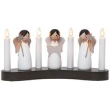 Eglo 411002 - Božićni svećnjak ANGEL CHOIR 4xE10/3W/230V | Eponuda.com