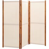 Sobna pregrada s 3 panela krem bijela 210 x 180 cm | Eponuda.ba