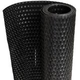 Balkonski zaslon crni 600 x 100 cm od poliratana | shoptok.hr