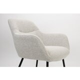 White Label Bel fotelj iz tkanine bouclé Dude – | Shoptok.si