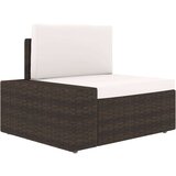 Poli 10-dijelna vrtna garnitura od poliratana smeđa | shoptok.hr