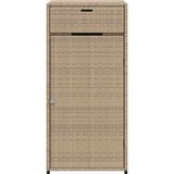  Vrtni ormarić za pohranu bež 55x55x111 cm od poliratana | Eponuda.ba