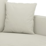  2-dijelni set sofa s jastucima krem baršunasti | shoptok.hr