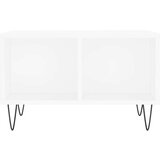  Stolić za kavu bijeli 60 x 50 x 36 5 cm od konstruiranog drva | shoptok.hr