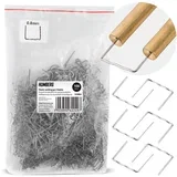 100 C-Type Staples for Plastic Welding Machine by - Versatile Repair Solutions, (21740783)