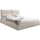 MID.YOU OBLAZINJENA POSTELJA 180 cm x 200 cm , les, umetna masa, tekstil, leseni material naravne barve | Shoptok.si