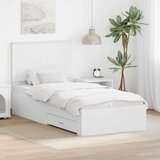  Okvir za krevet Bijelo 90 x 190 cm Konstruirano drvo | shoptok.hr