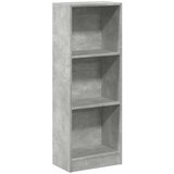  Regal za knjige boja betona 40x24x109 cm konstruirano drvo | shoptok.hr