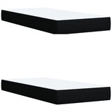  Krevet s oprugama i madracem crni 200x200 cm od tkanine | shoptok.hr