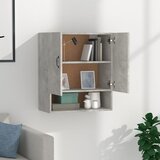  Zidni ormarić boja betona 60x31x70 cm od konstruiranog drva | shoptok.hr