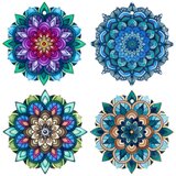 Signes Grimalt pogrinjki Mandala Trivet Set 4U Modra | Shoptok.si